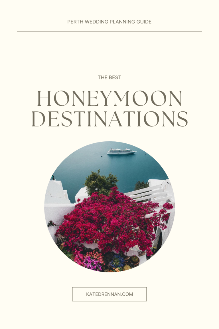 Best Honeymoon Destinations from Perth