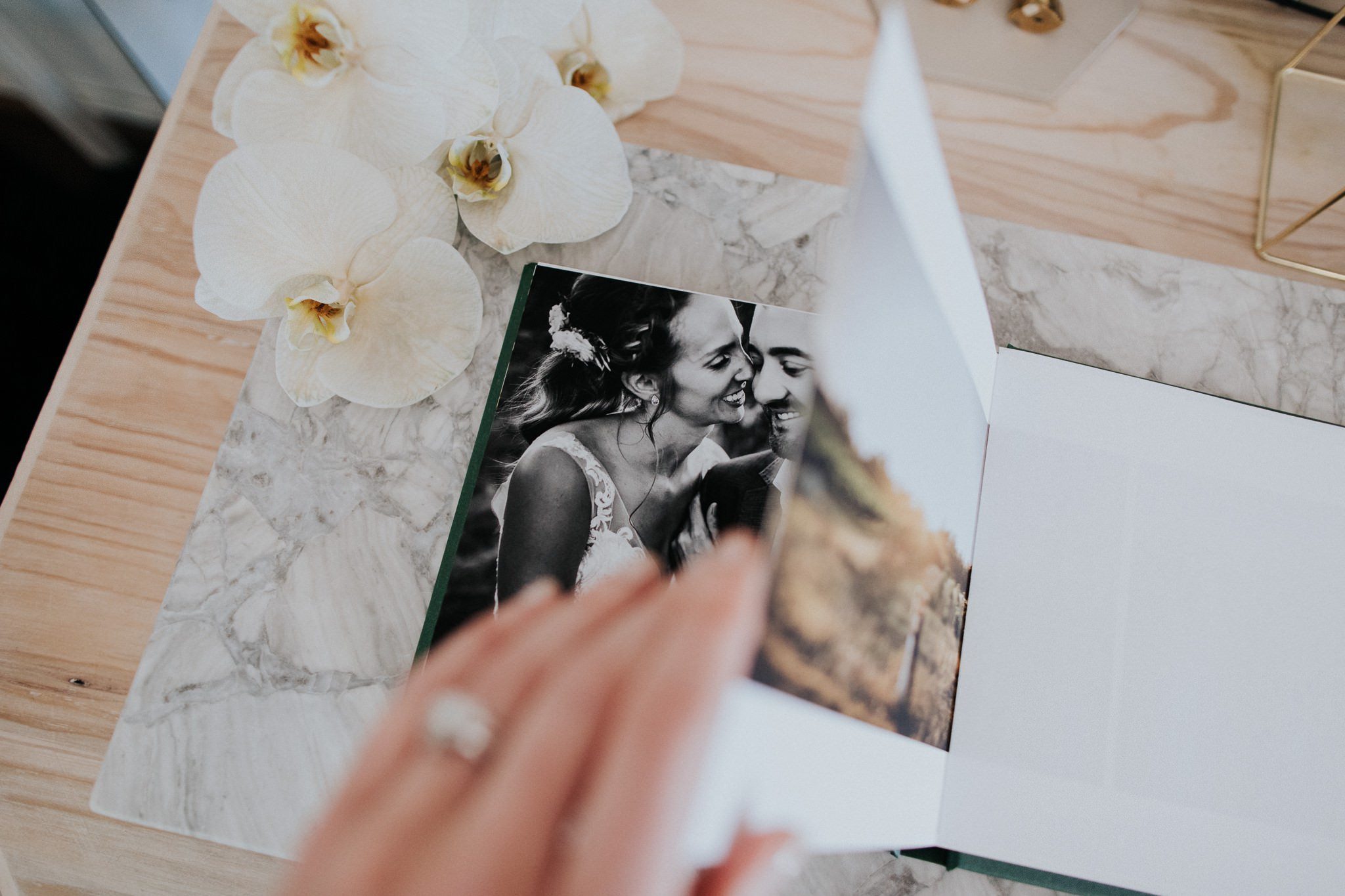 Fine Art Wedding Albums - Kate Drennan Photography