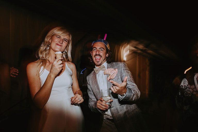 Kate Drennan's Hello May wedding photos by James Simmons Photography with Odylyne the ceremony