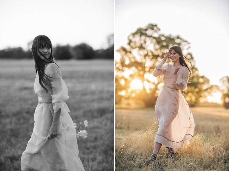 Maevana Bridal Blush Wedding Dress Perth Connor Adams Makeup photos by Kate Drennan