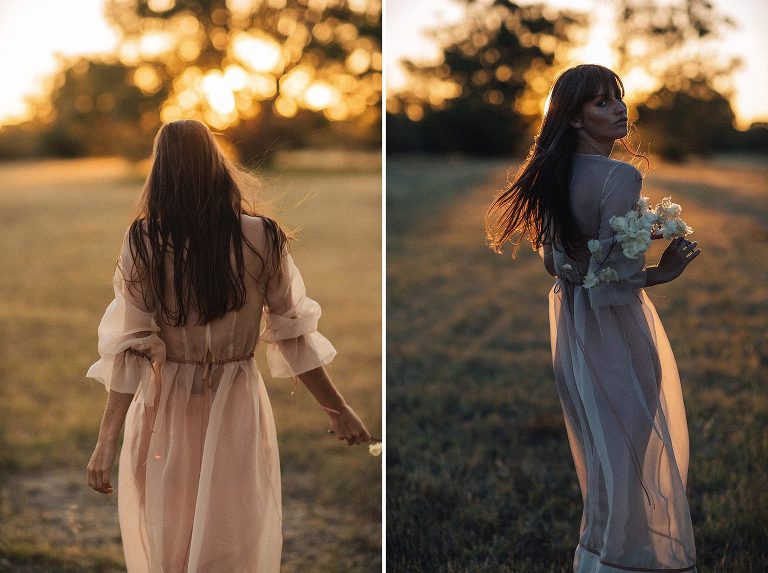 Maevana Bridal Blush Wedding Dress Perth Connor Adams Makeup photos by Kate Drennan