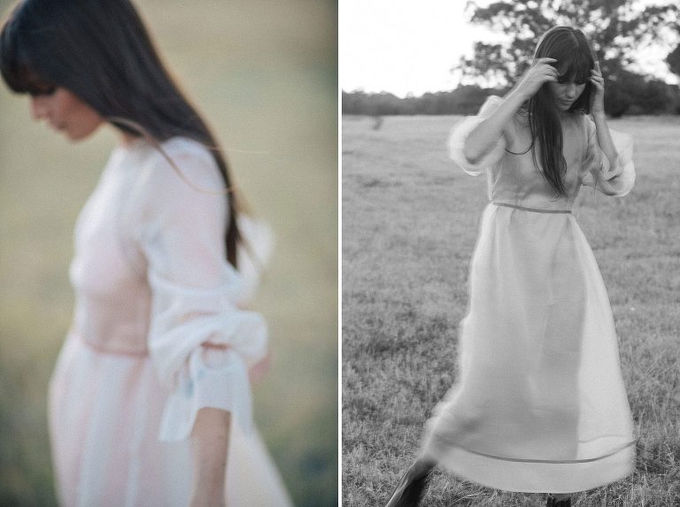 Maevana Bridal Blush Wedding Dress Perth Connor Adams Makeup photos by Kate Drennan