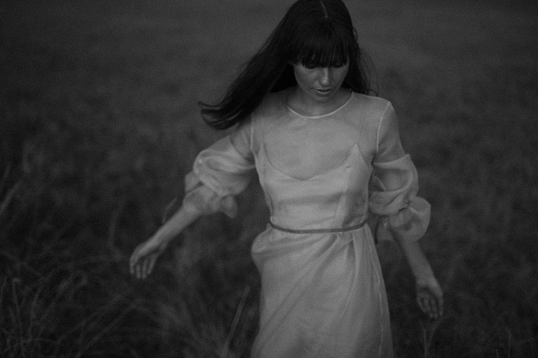 Maevana Bridal Blush Wedding Dress Perth Connor Adams Makeup photos by Kate Drennan