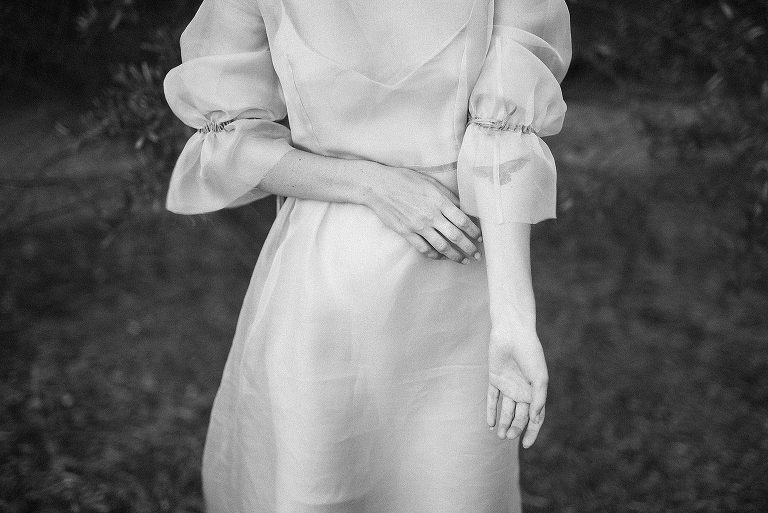 Maevana Bridal Blush Wedding Dress Perth Connor Adams Makeup photos by Kate Drennan