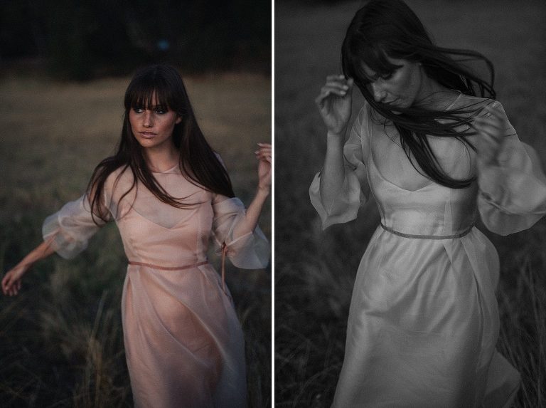 Maevana Bridal Blush Wedding Dress Perth Connor Adams Makeup photos by Kate Drennan