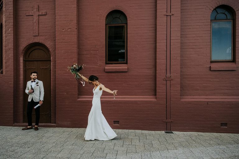 Kidogo Arthouse Fremantle wedding