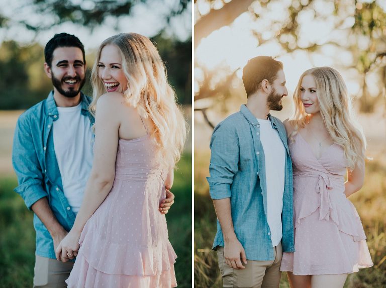 Swan Valley Caversham Engagement Photos by Perth wedding photographer Kate Drennan.