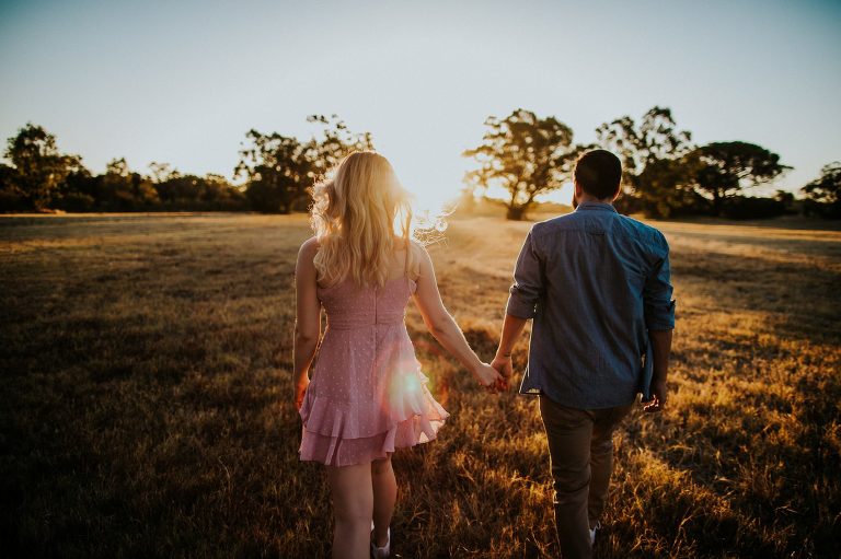Swan Valley Caversham Engagement Photos by Perth wedding photographer Kate Drennan.
