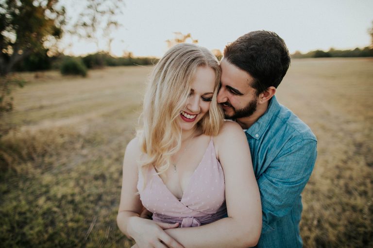 Swan Valley Caversham Engagement Photos by Perth wedding photographer Kate Drennan.