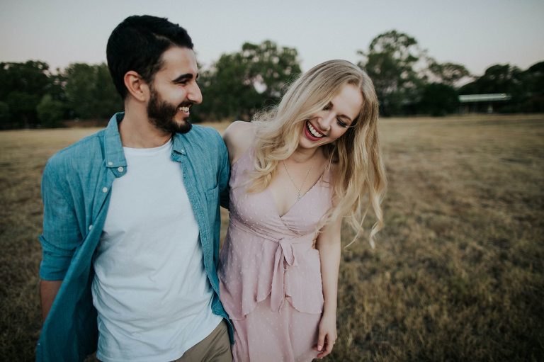 Swan Valley Caversham Engagement Photos by Perth wedding photographer Kate Drennan.