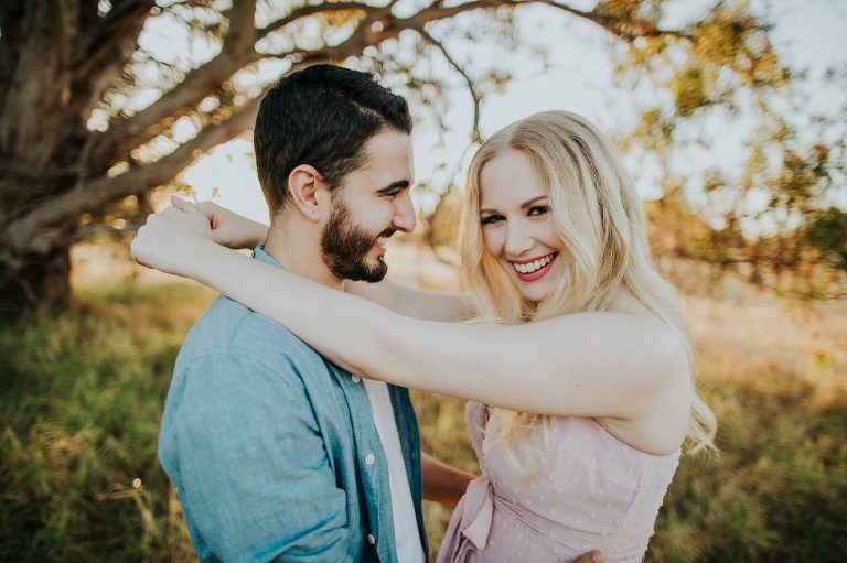 Swan Valley Caversham Engagement Photos by Perth wedding photographer Kate Drennan.