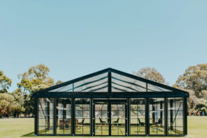 EVENTARTILLERY BLACK MARQUEE conservatory